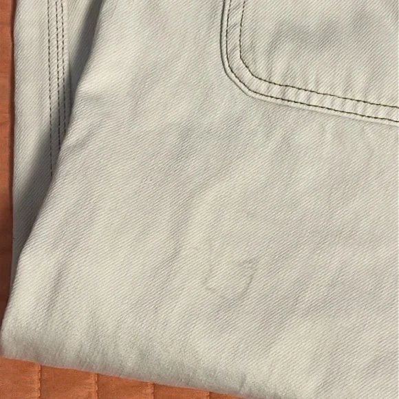 Pistola Revolve Cassie Crop Jeans in Adobe Cream Womens Size 27 - Picture 8 of 16